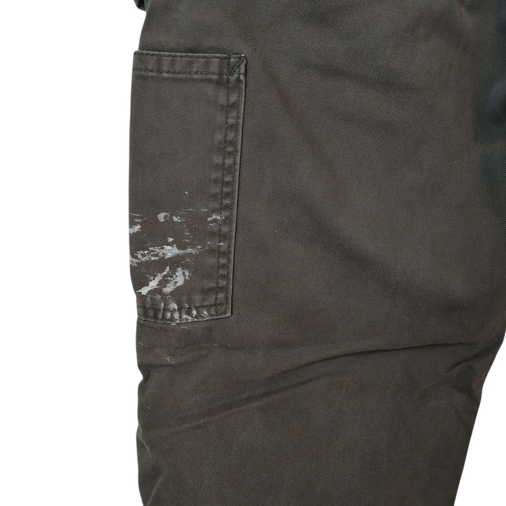 Carhartt Men's Pants B324 DFE Relaxed Fit‎ 32x31 Brown Workwear Paint Thrashed - Picture 11 of 14